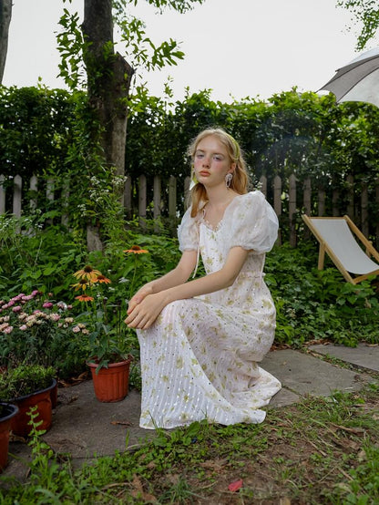 Glitter Flower 2way Dress