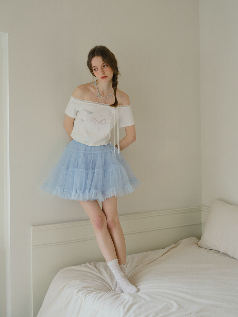 Candy Puff Tulle Skirt