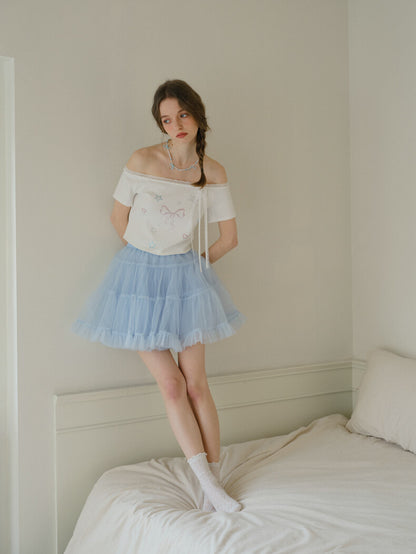 Candy Puff Tulle Skirt