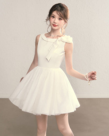 Pastel Charm Ribbon Dress（全2色）