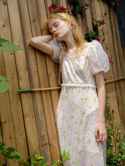 Glitter Flower 2way Dress