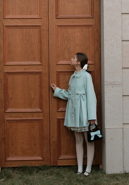 Mint Breeze Classic Flare Coat