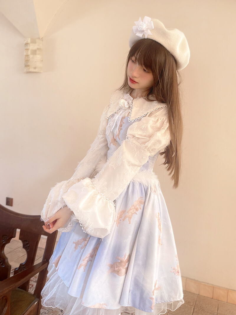 Feather Touch Romantic Blouse（全2色）