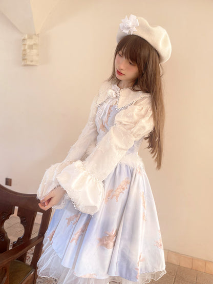 Feather Touch Romantic Blouse（全2色）