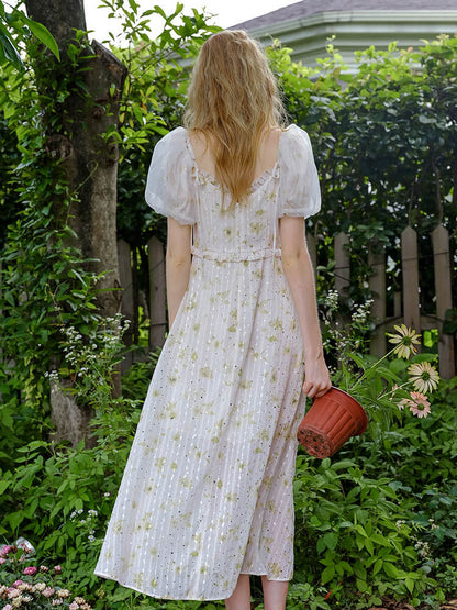 Glitter Flower 2way Dress