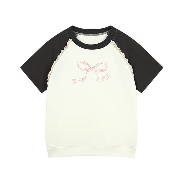 Ribbon Monotone T-Shirt