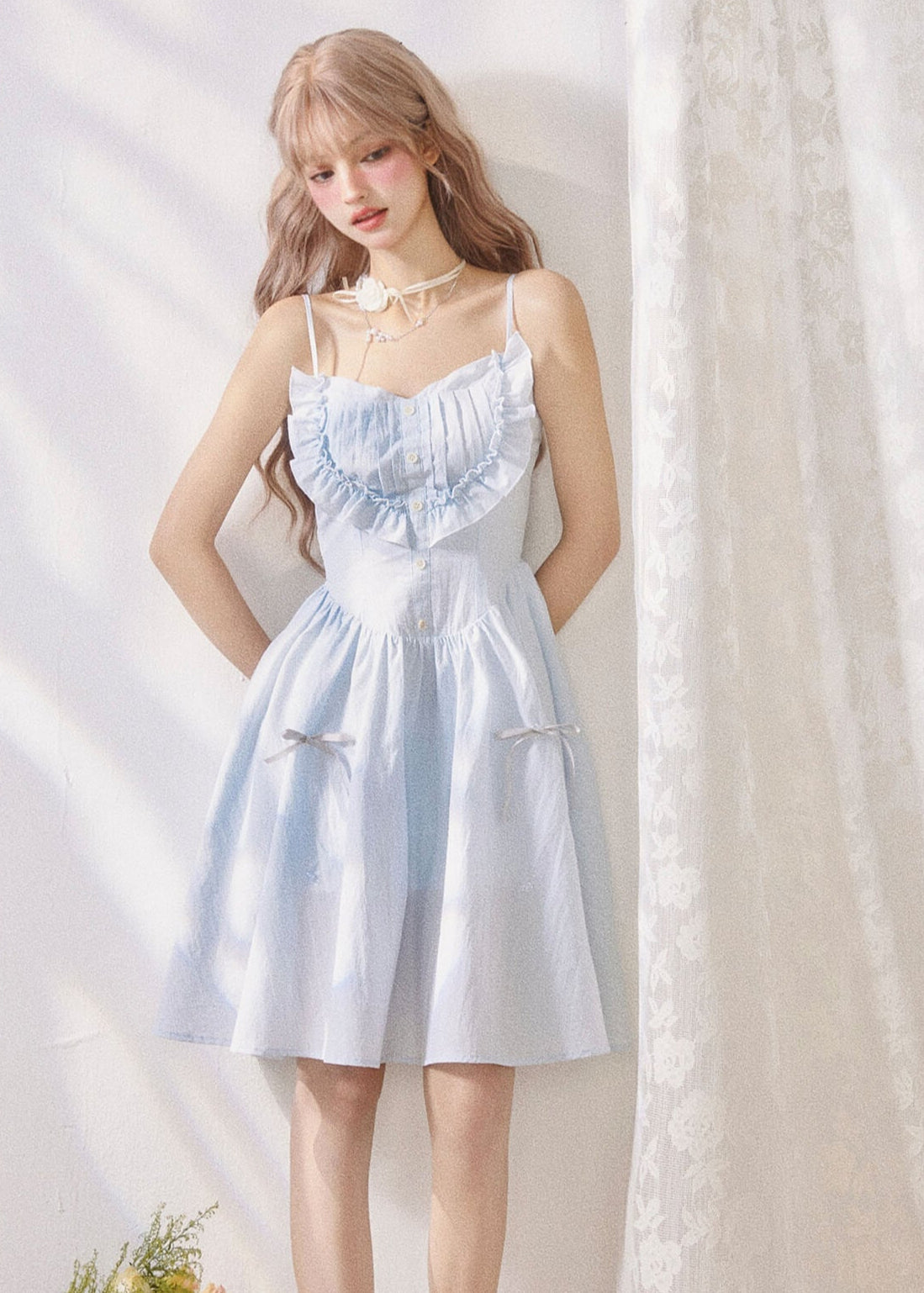 Sugar Sky Frill Dress