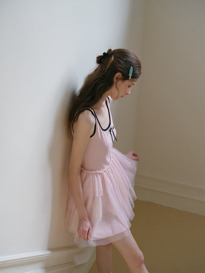 Ballerina Tulle Layered Dress