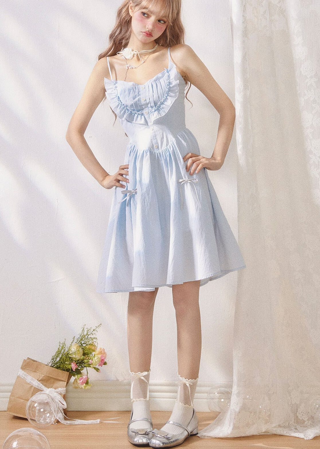 Sugar Sky Frill Dress