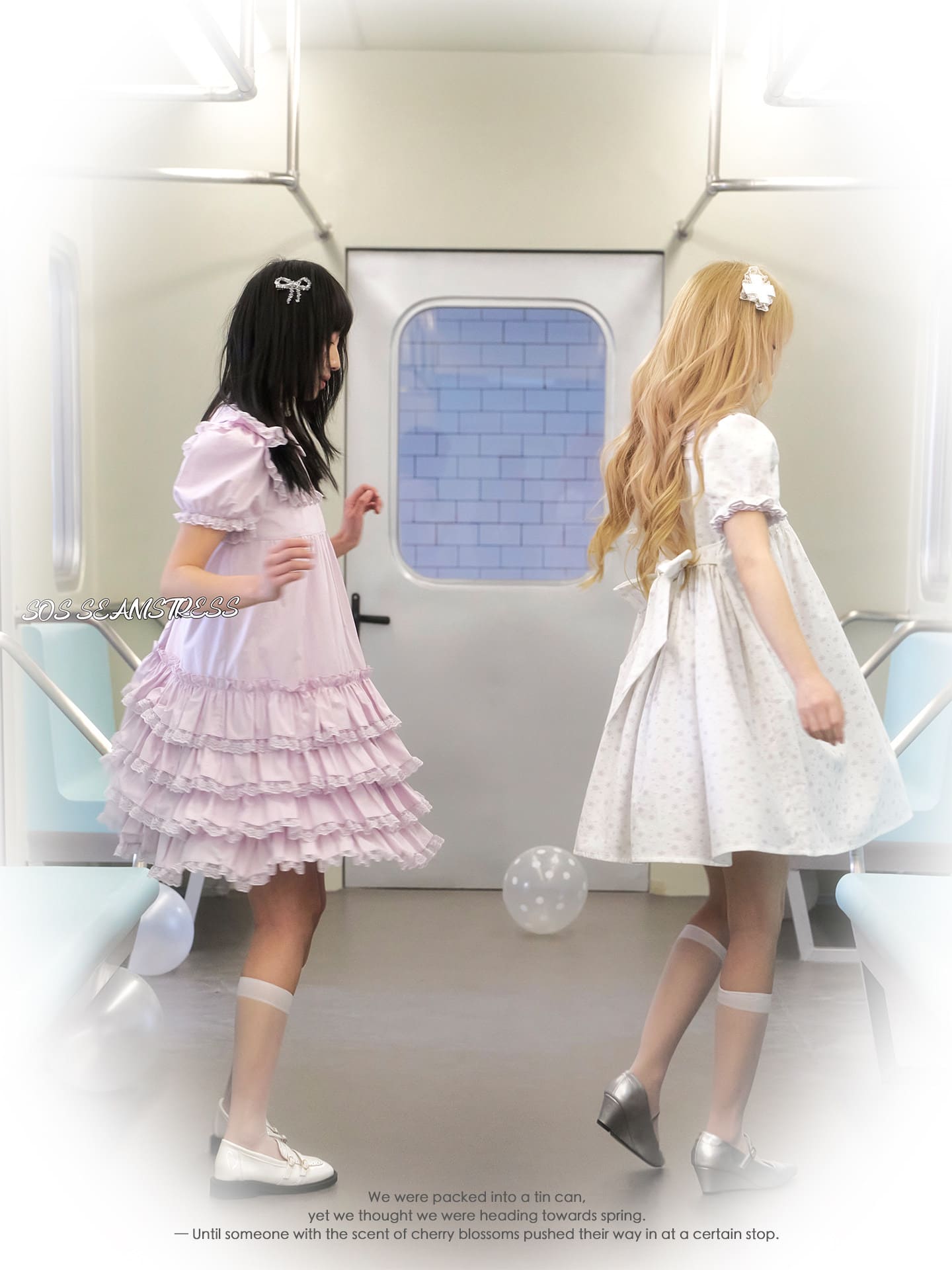 Grace Blossom Smocked Dress