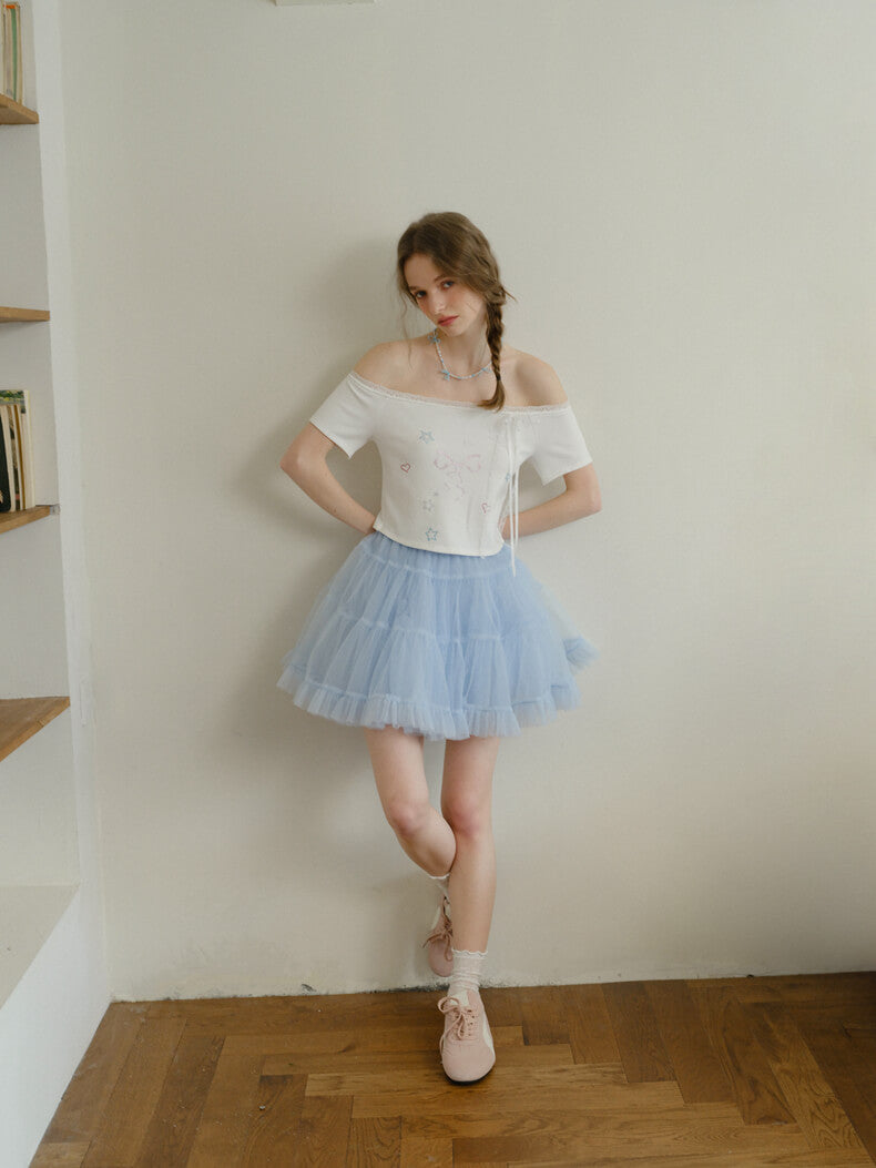 公式】Candy Puff Tulle Skirt - Fantage（ファンテージ）｜レディース