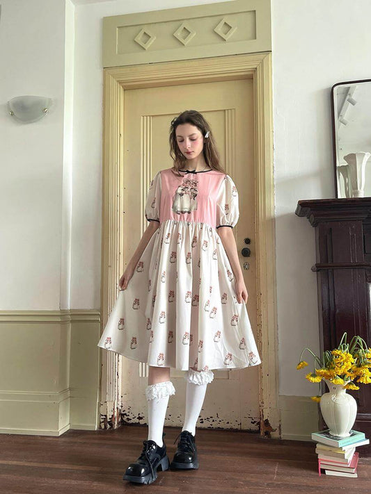 Antique Ribbon Doll Dress