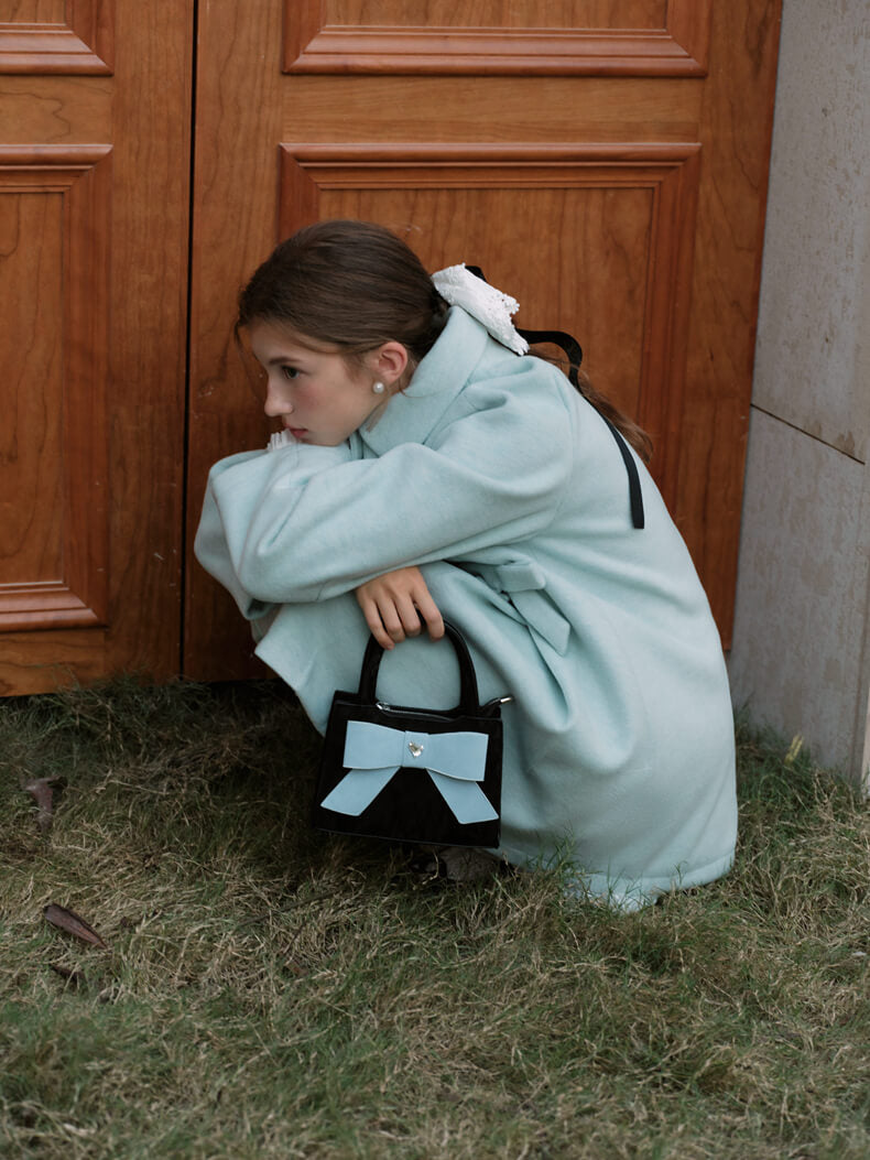 Mint Breeze Classic Flare Coat