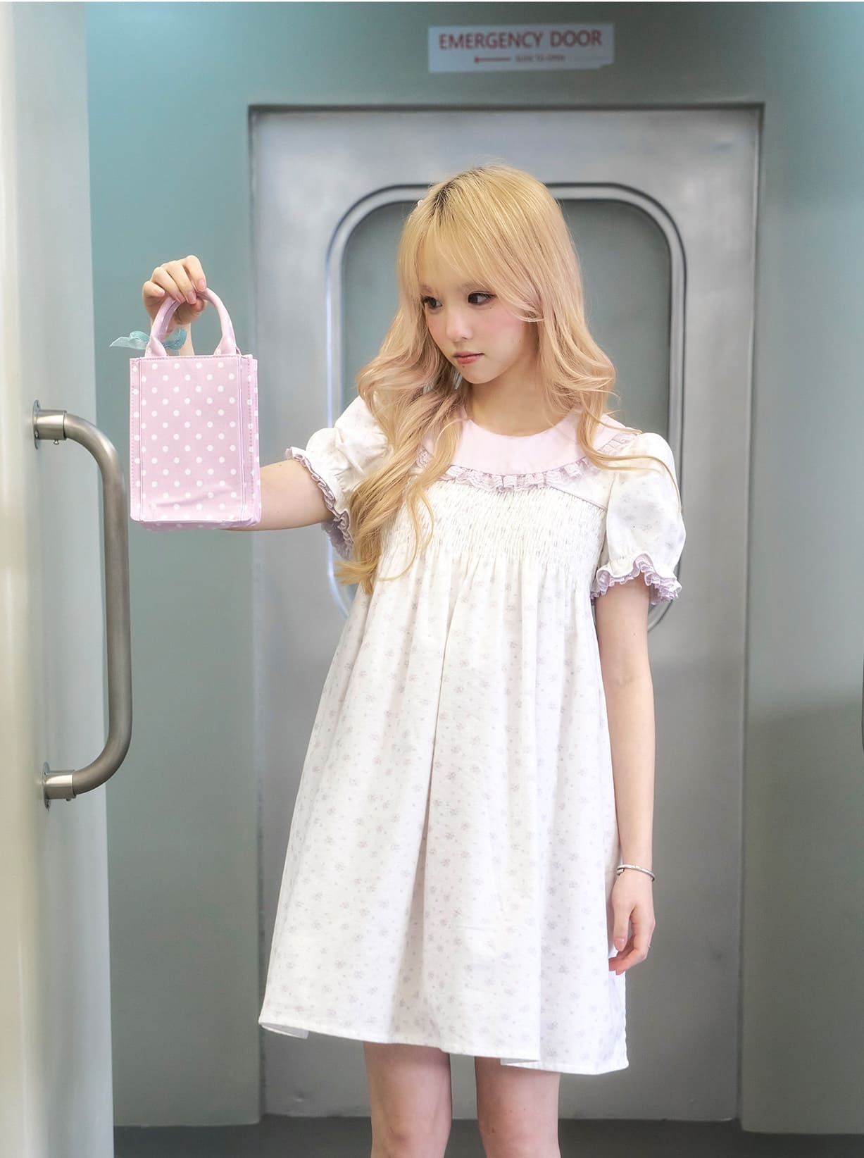 Grace Blossom Smocked Dress