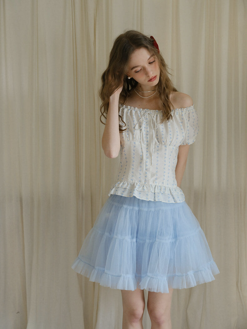 Candy Puff Tulle Skirt