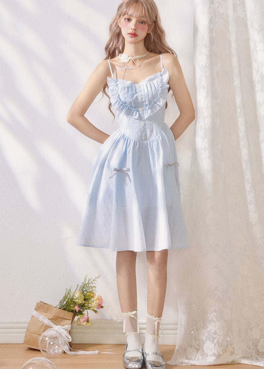 Sugar Sky Frill Dress