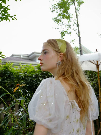 Glitter Flower 2way Dress