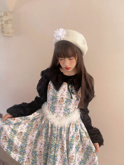 Feather Touch Romantic Blouse（全2色）