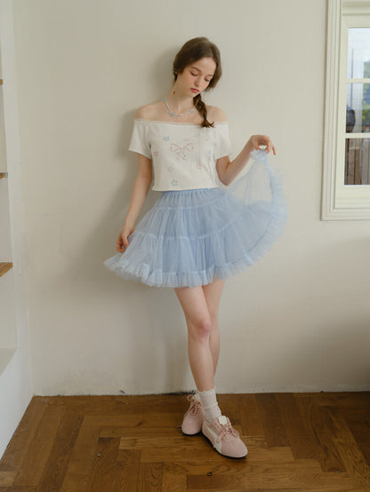 Candy Puff Tulle Skirt