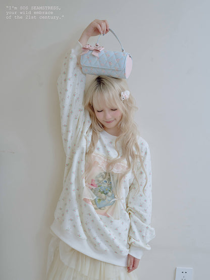 Dreamy Kitten Cameo Sweatshirt