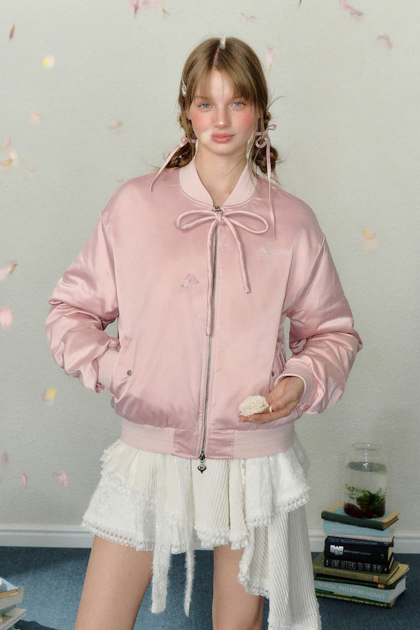 Rabbit Ribbon Metallic Blouson