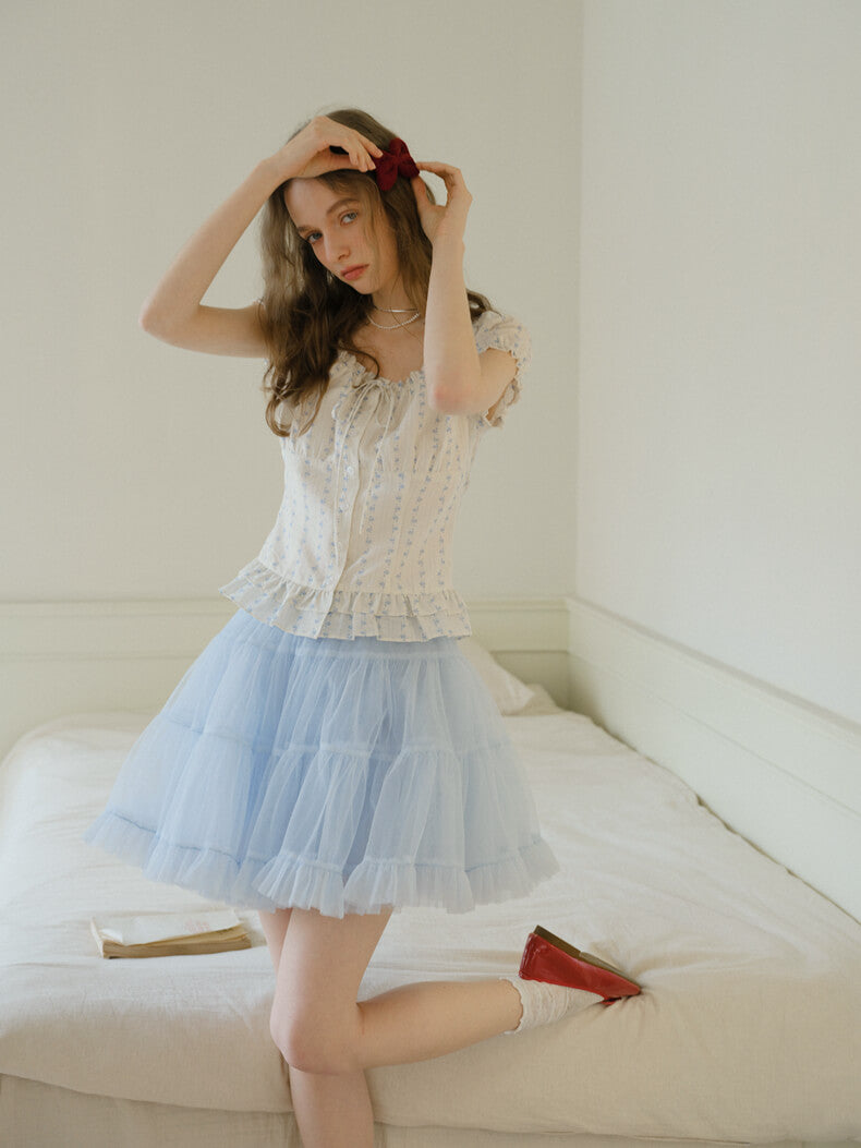 公式】Candy Puff Tulle Skirt - Fantage（ファンテージ）｜レディース