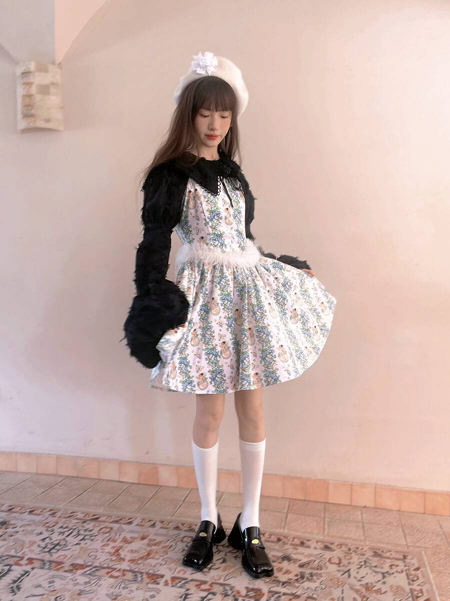 Feather Touch Romantic Blouse（全2色）