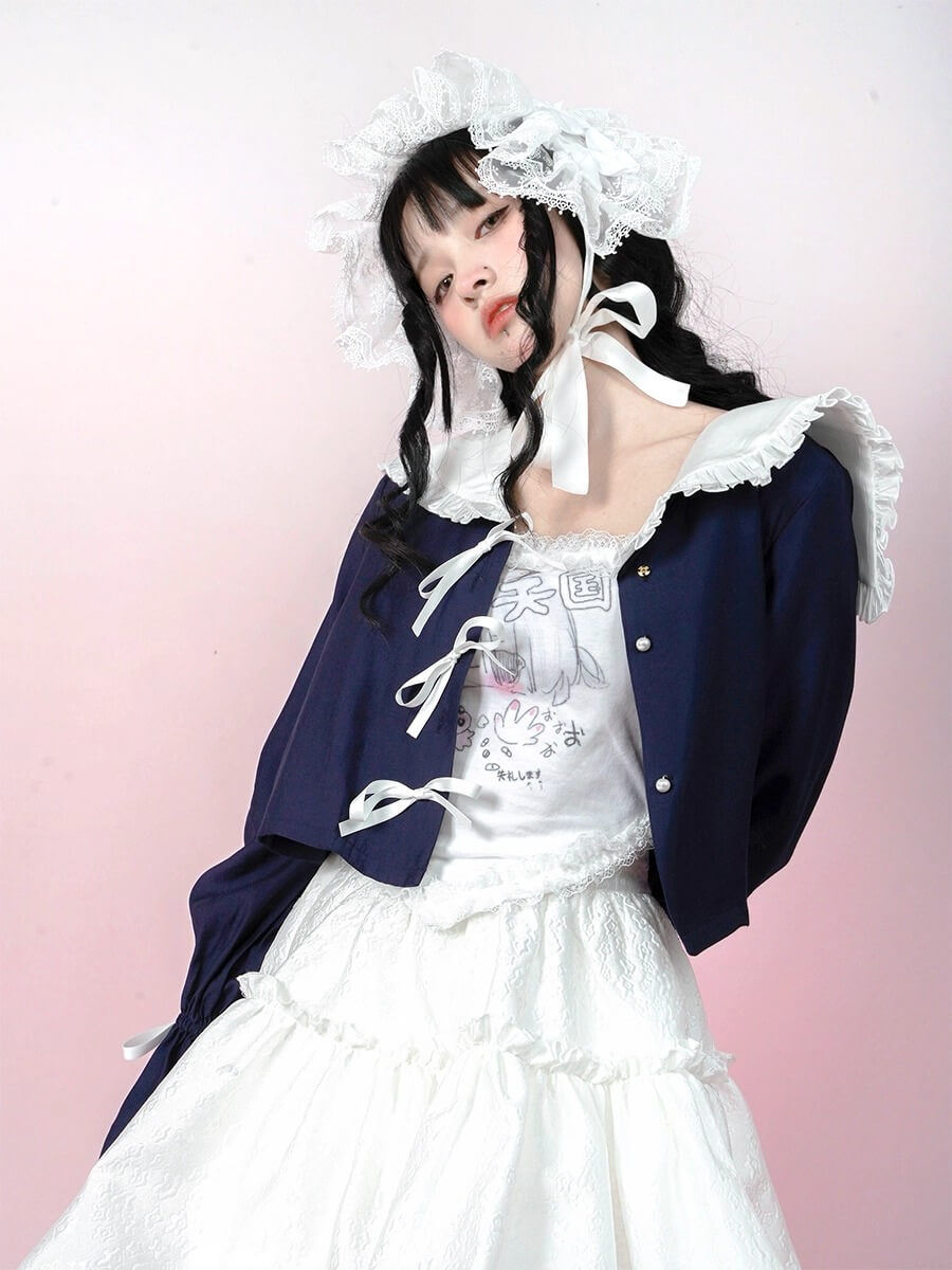 Frill Ribbon Doll  Sailor Top