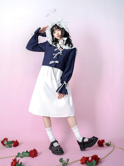 Frill Ribbon Doll  Sailor Top