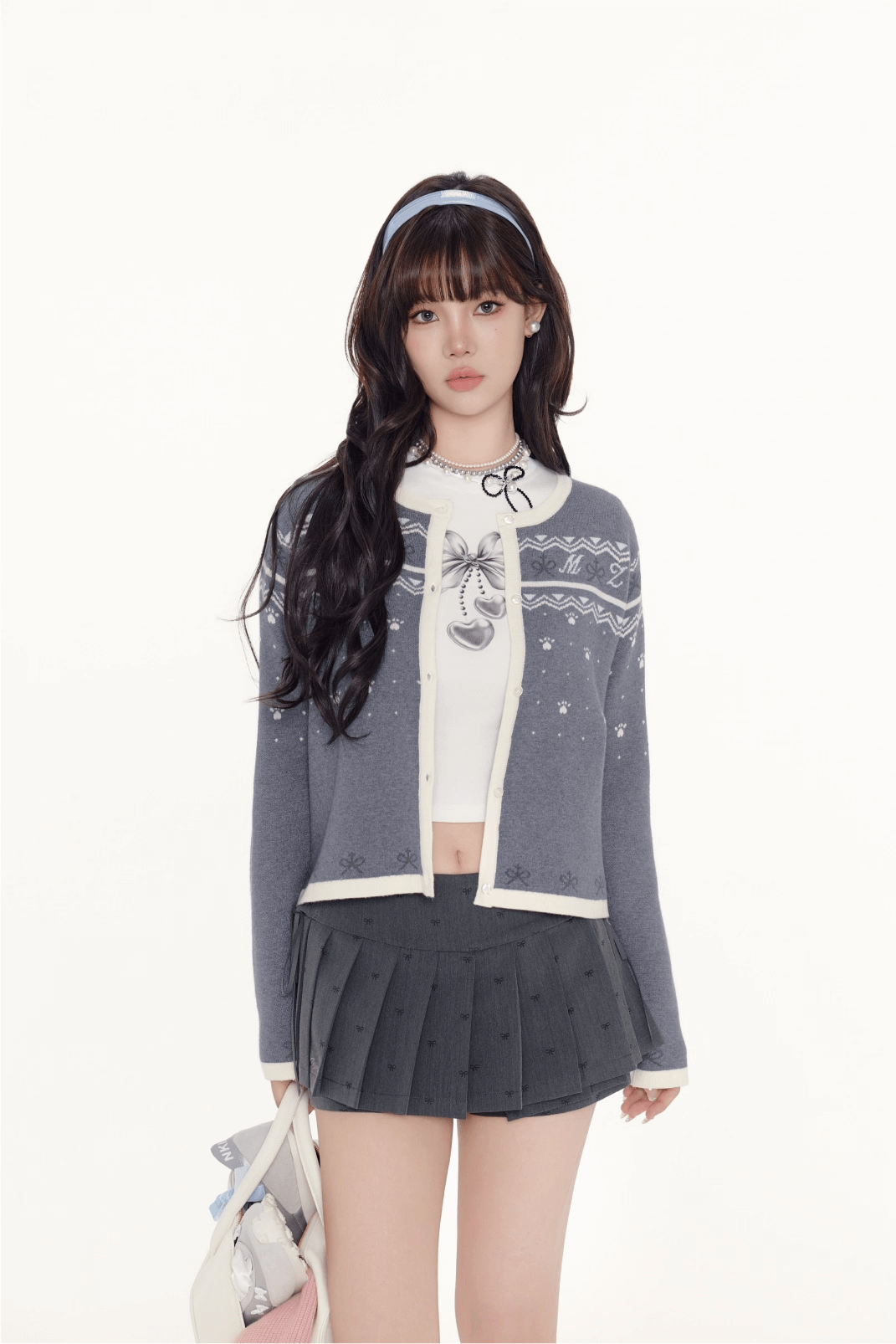 Sweet Paws Nordic Knit Cardigan
