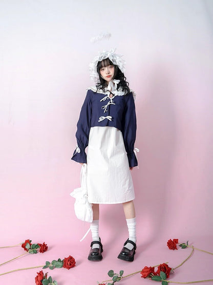 Frill Ribbon Doll  Sailor Top
