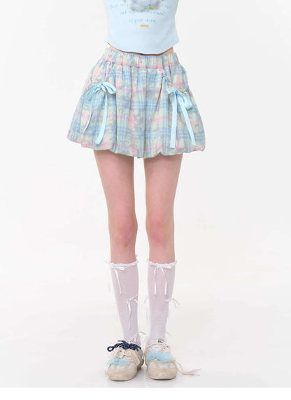 Candy Pop Checked Skirt