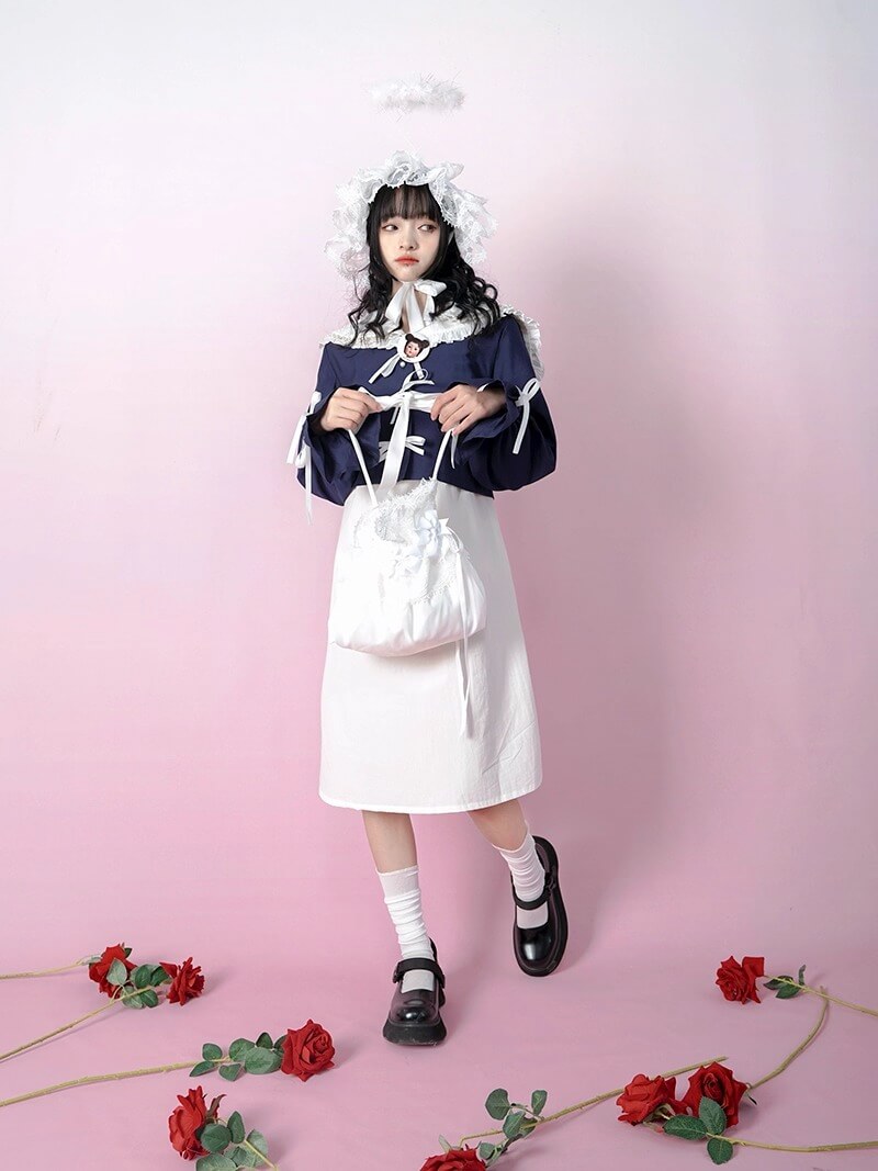 Frill Ribbon Doll  Sailor Top