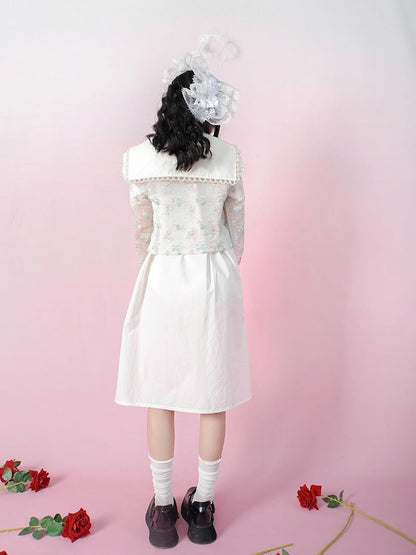 Frill Ribbon Doll  Sailor Top