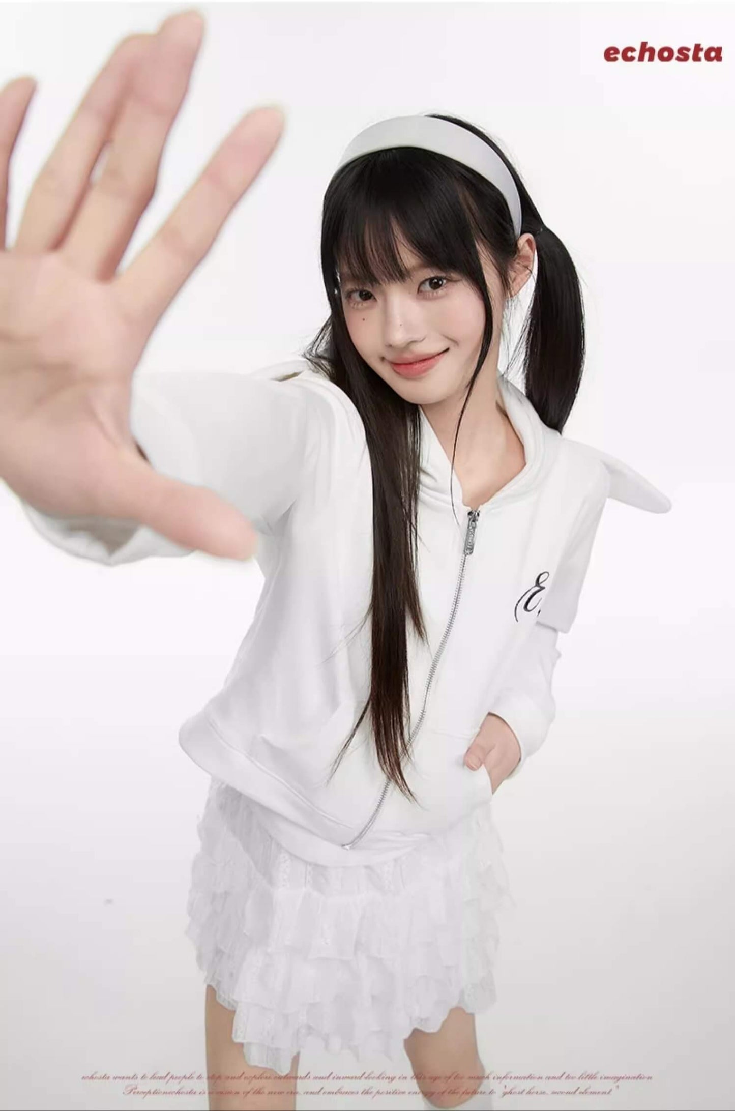 Angel Wing Zip Sweater Hoodie