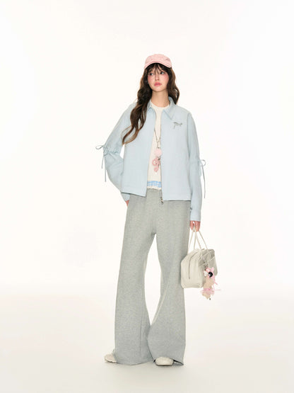 Fluffy Charm Ribbon Blouson（全2色）