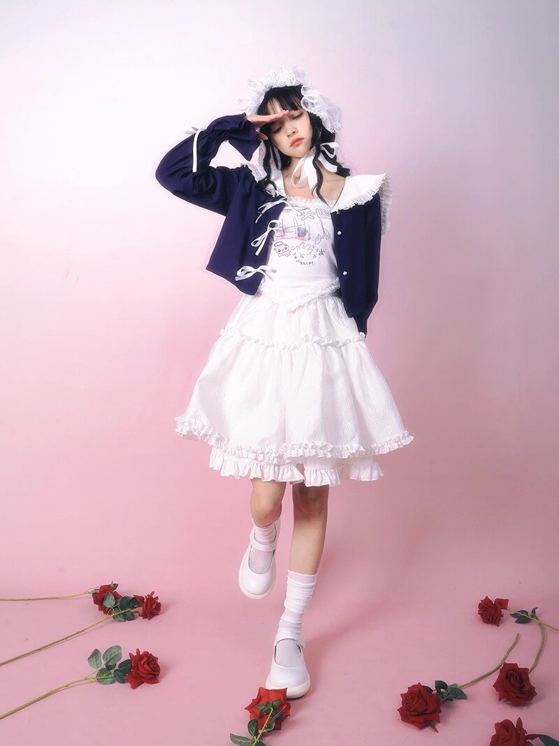 Frill Ribbon Doll  Sailor Top