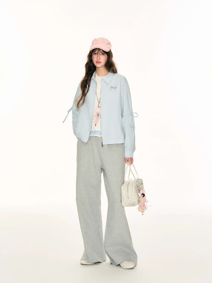 Fluffy Charm Ribbon Blouson（全2色）