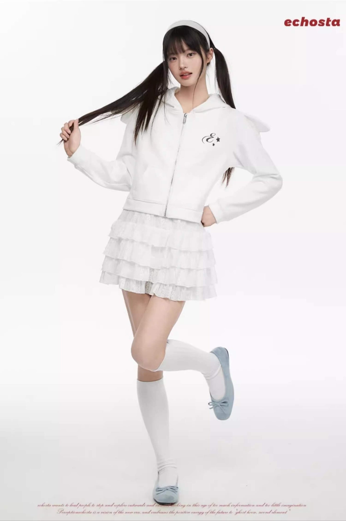 Angel Wing Zip Sweater Hoodie