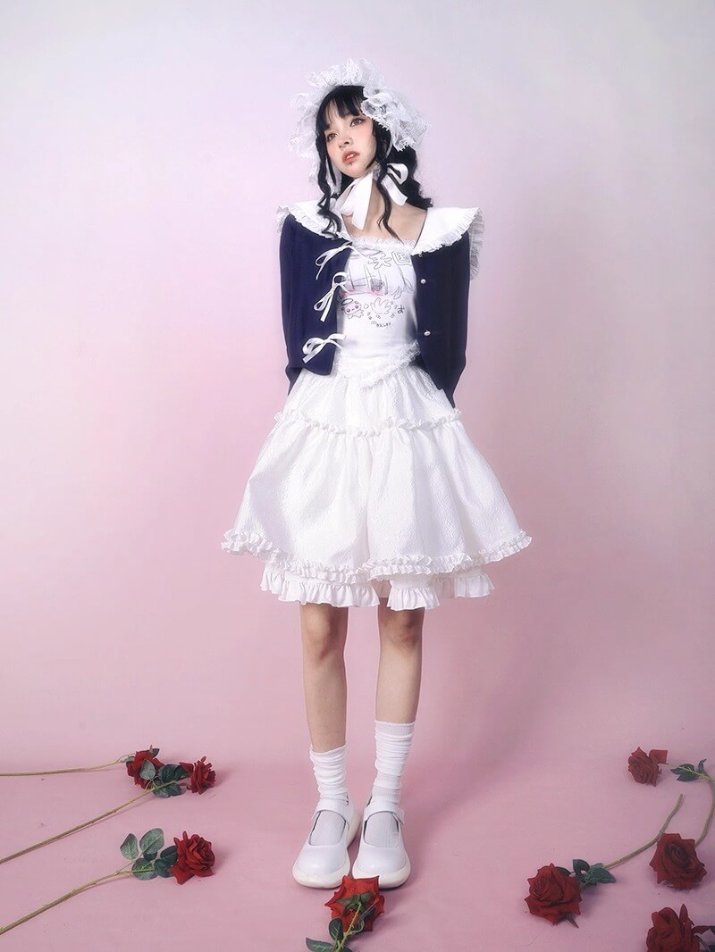 Frill Ribbon Doll  Sailor Top