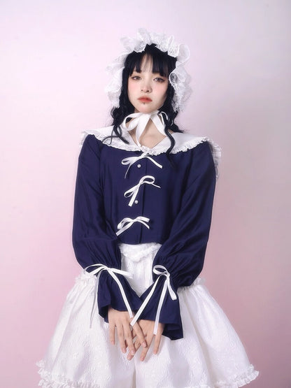 Frill Ribbon Doll  Sailor Top